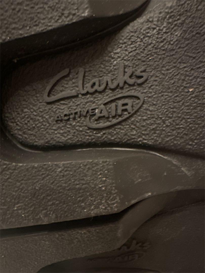 極美品✨Clarks アクティブエア サイドゴアブーツ 黒26cm