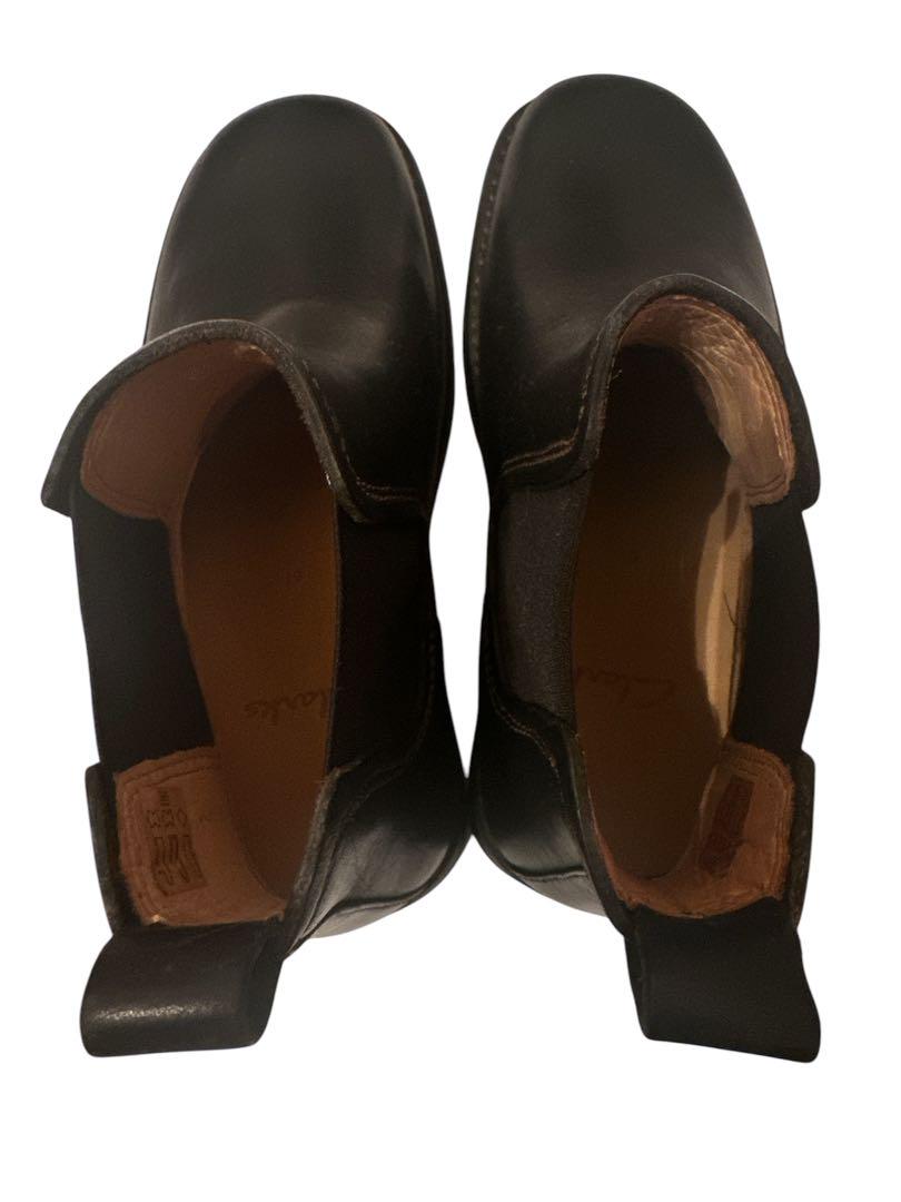 極美品✨Clarks アクティブエア サイドゴアブーツ 黒26cm