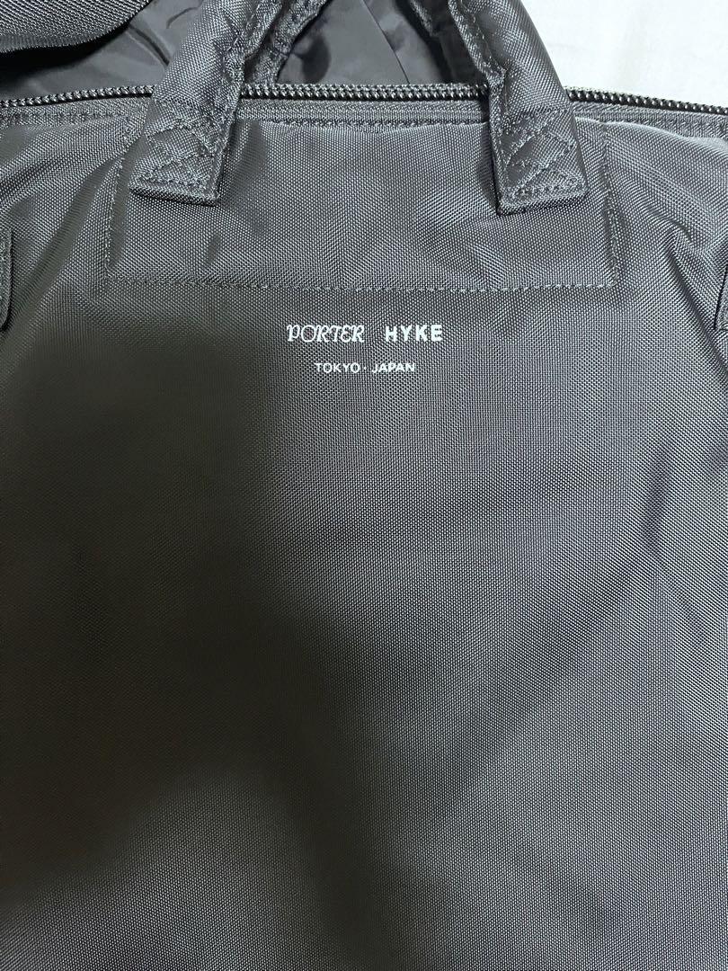 PORTER×HYKE HELMET BAG (LARGE) BLACK