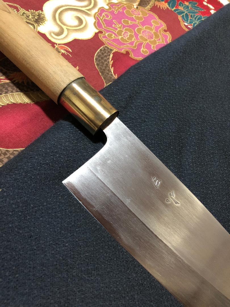 【研ぎ済み】白鋼・手打ち　清綱　相出刃包丁　和包丁　ナイフ　料理　釣り 研ぎ済み】白鋼・手打ち清綱相出刃包丁和包丁ナイフ料理釣り