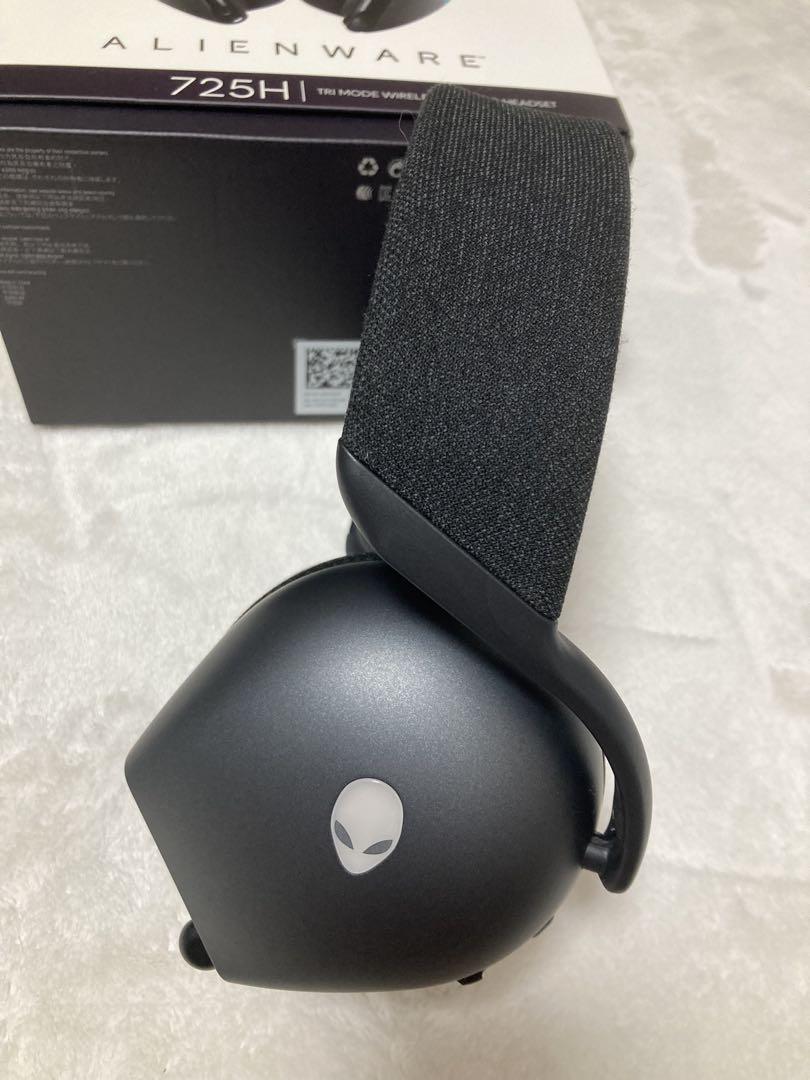 alienware aw725h ワイヤレスゲーミングヘッドセット ブラック