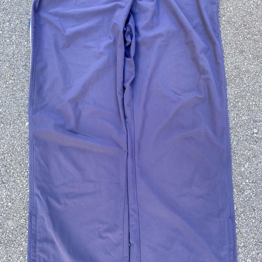 90s UNDER ARMOUR トラックパンツ ジャージ ネイビー XL