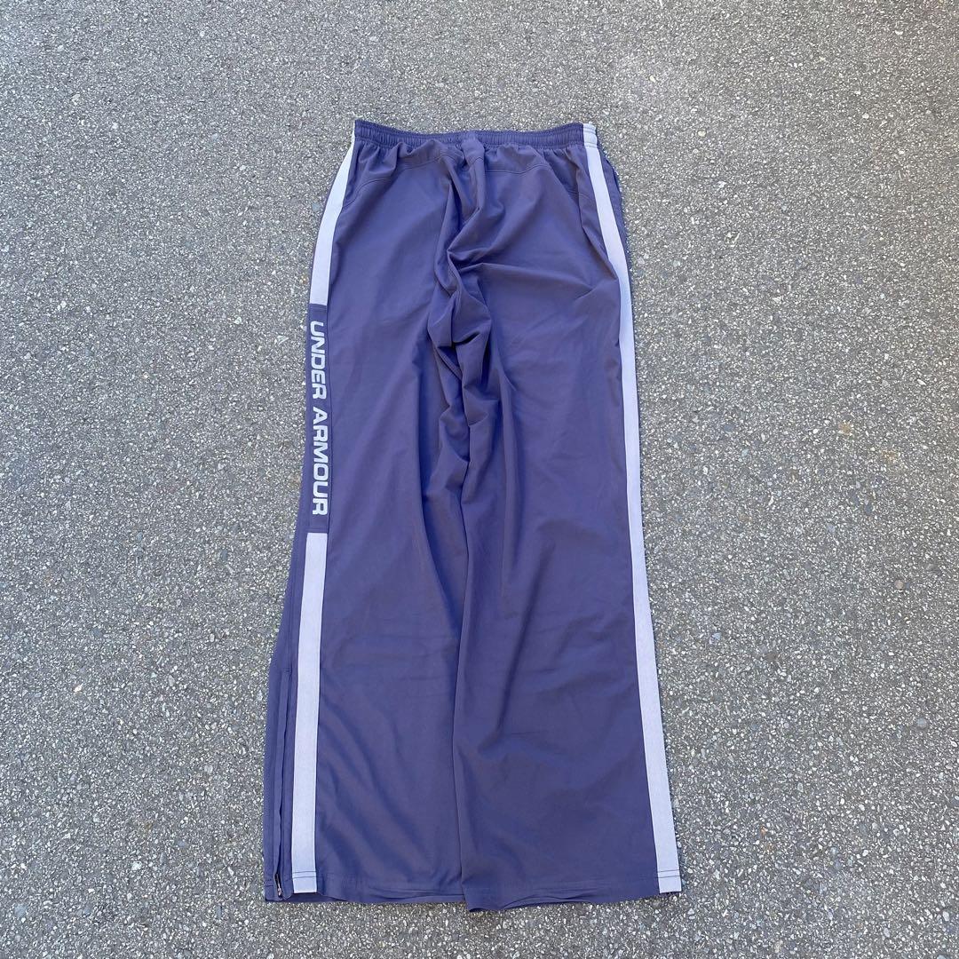 90s UNDER ARMOUR トラックパンツ ジャージ ネイビー XL