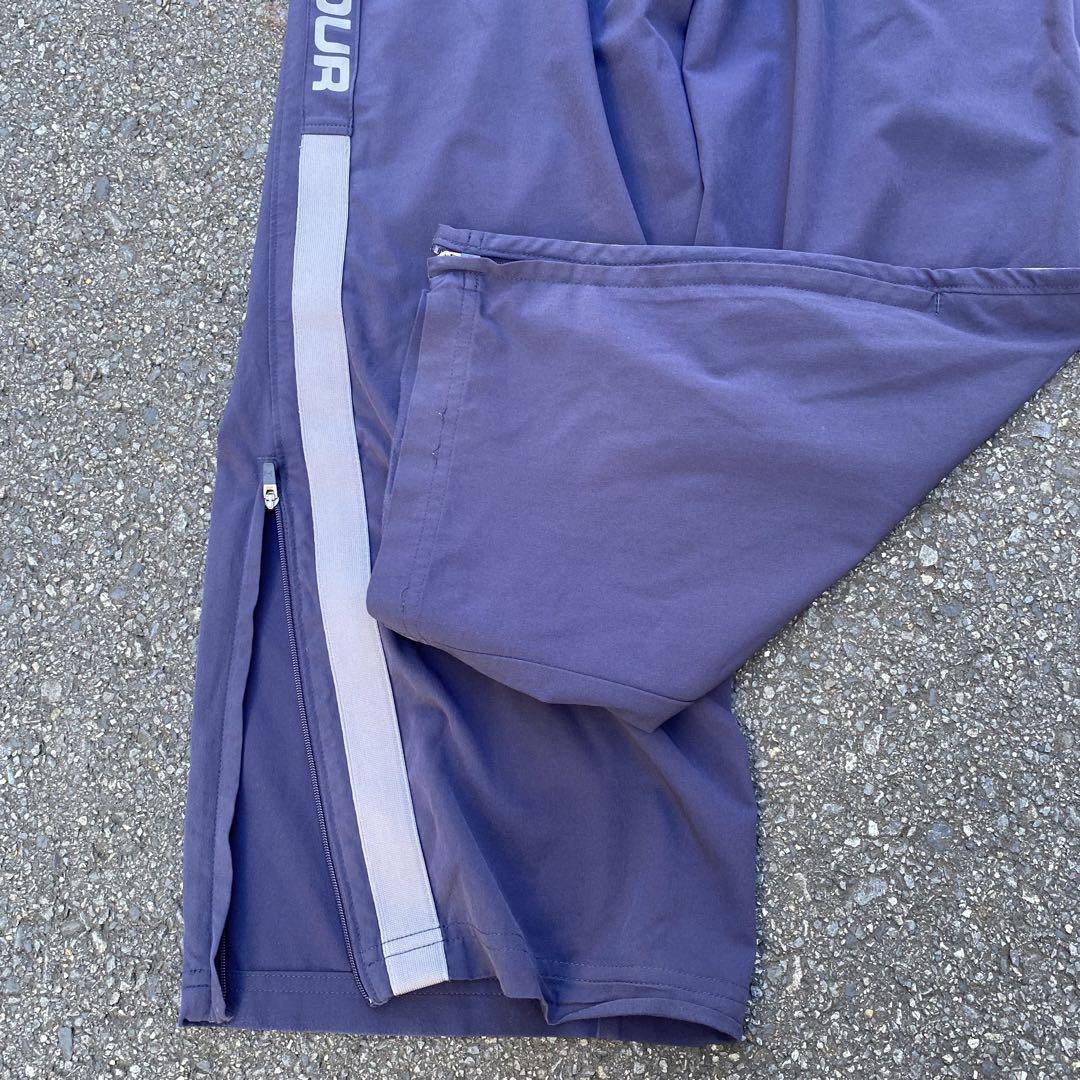 90s UNDER ARMOUR トラックパンツ ジャージ ネイビー XL