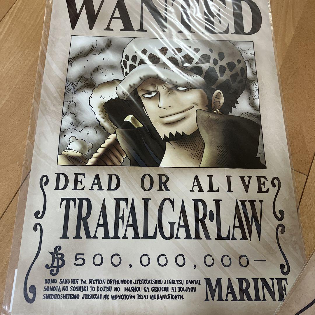 限定お買い得商品 ワンピース WANTED ポスター 3枚セット - メルカリ ポスター