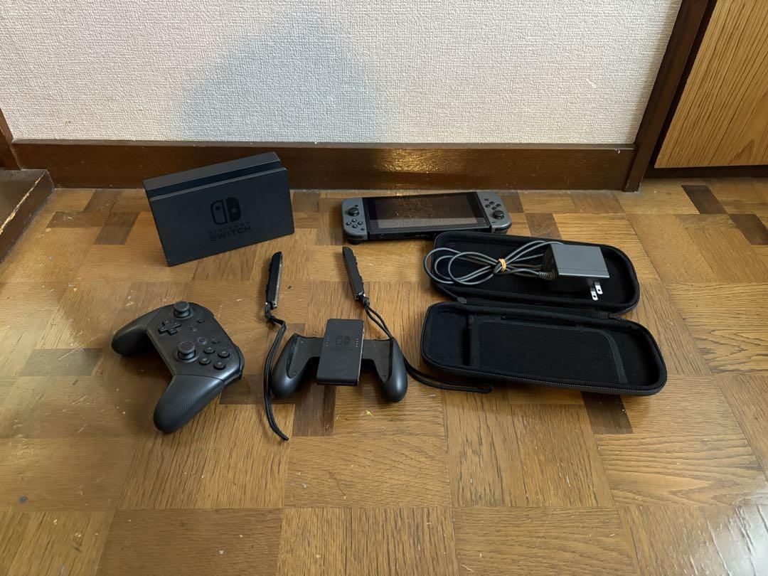 Nintendo Switch 本体(付属品含む) グレー-ネット通販 サイト