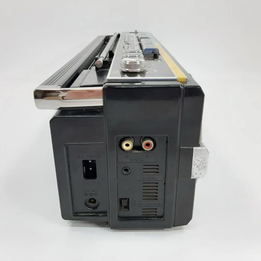 希少 ステレオダブルラジカセ QT-77MK2 SHARP シャープ ブラック