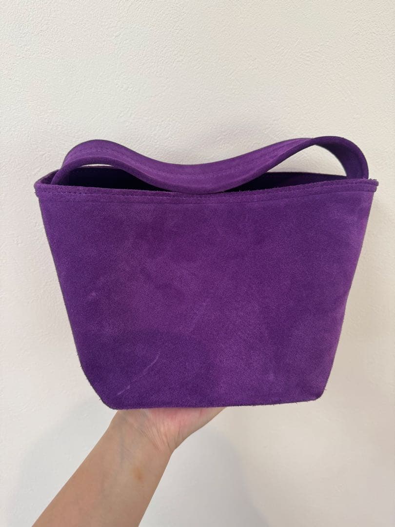 chiiibag スエードバスケット トートバッグ