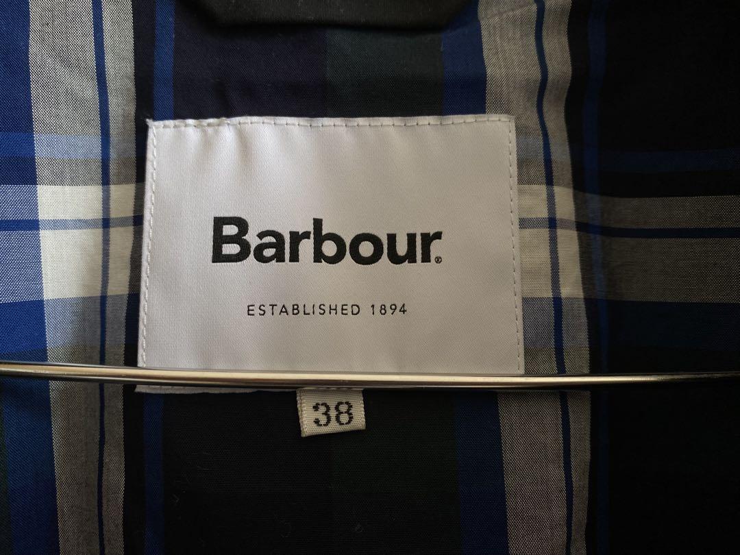 Barbour oversized BEDALE 黒