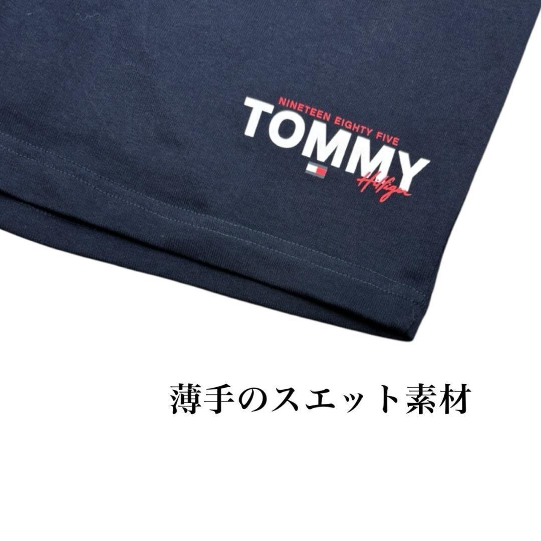 人気商品 トミーヒルフィガー セットアップ L ネイビー 09T4509/4501 トップス