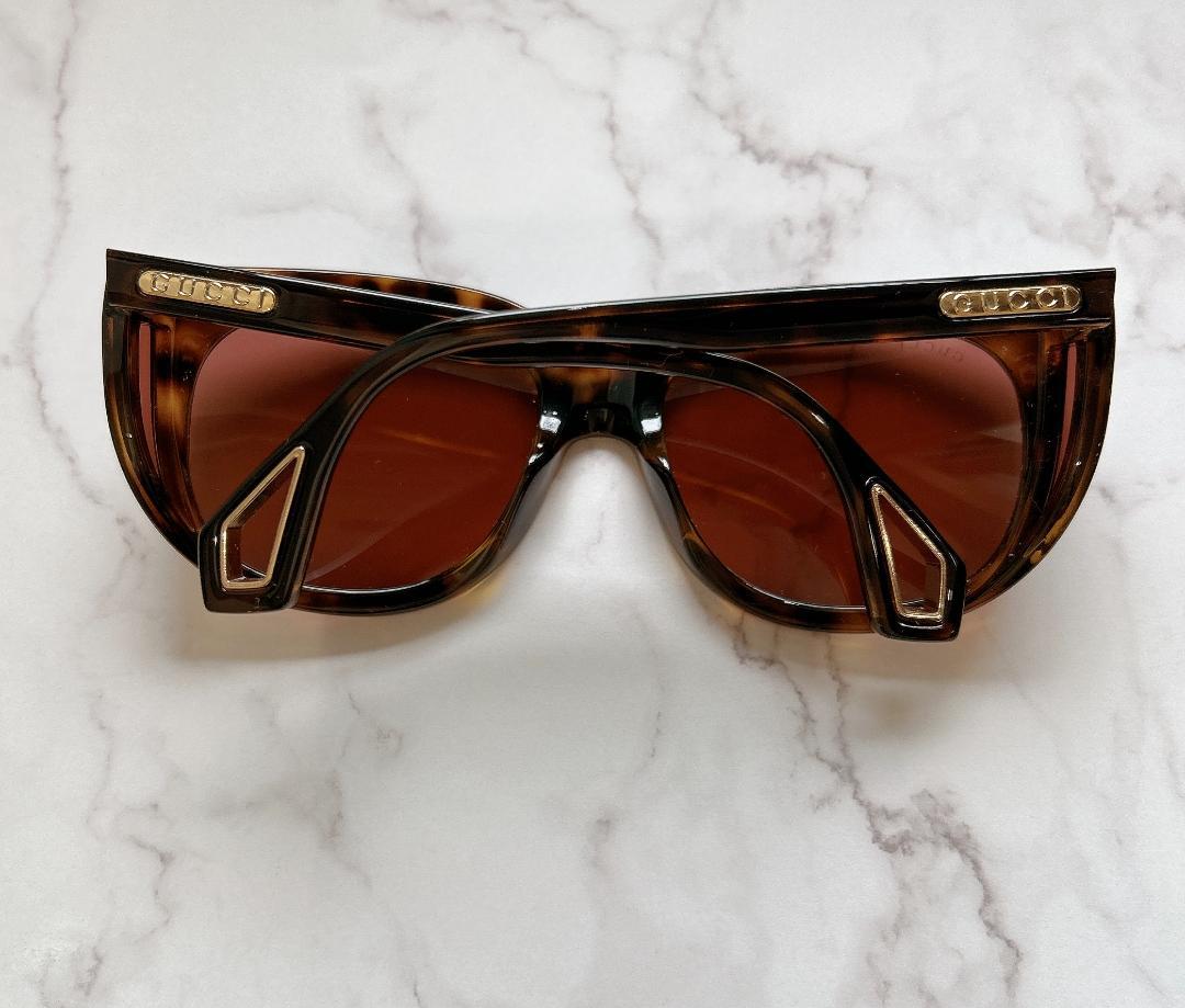 ★値下げしました★ GUCCI グッチ　サングラス　ブラウン　UV 美品