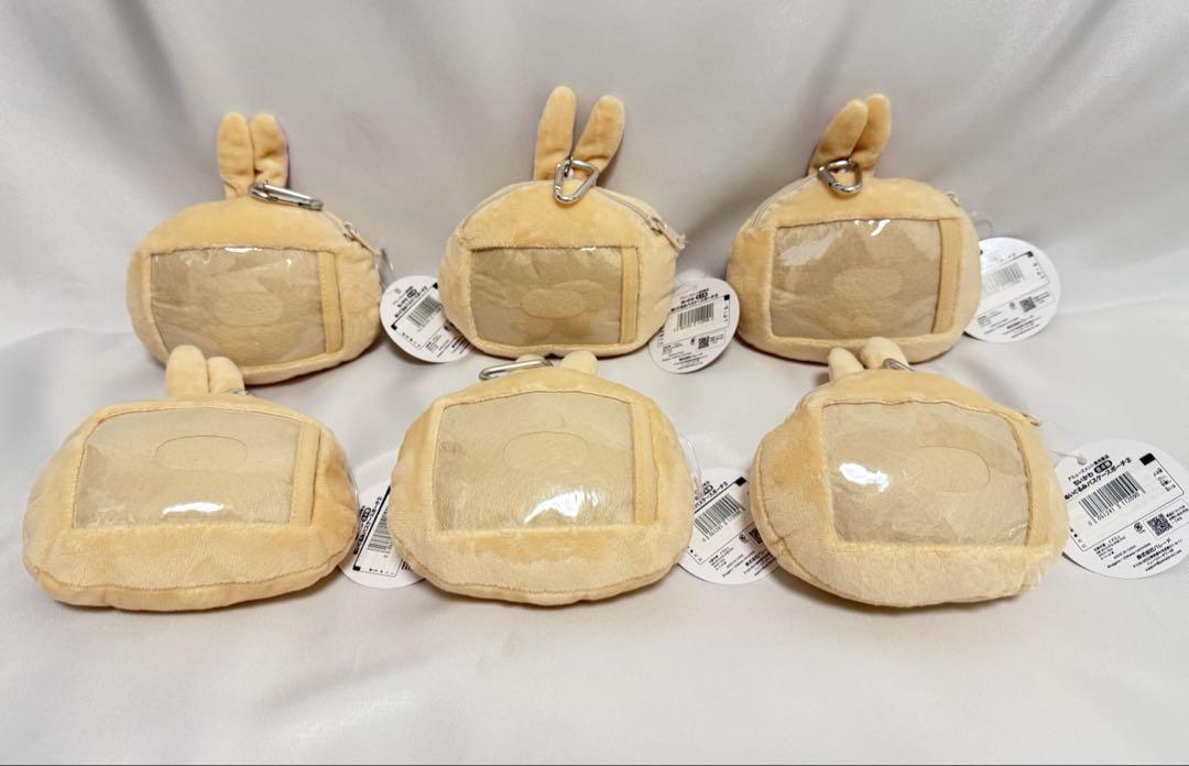 ちいかわ ぬいぐるみパスケースポーチ②全4種×6セット合計24個まとめ売り！