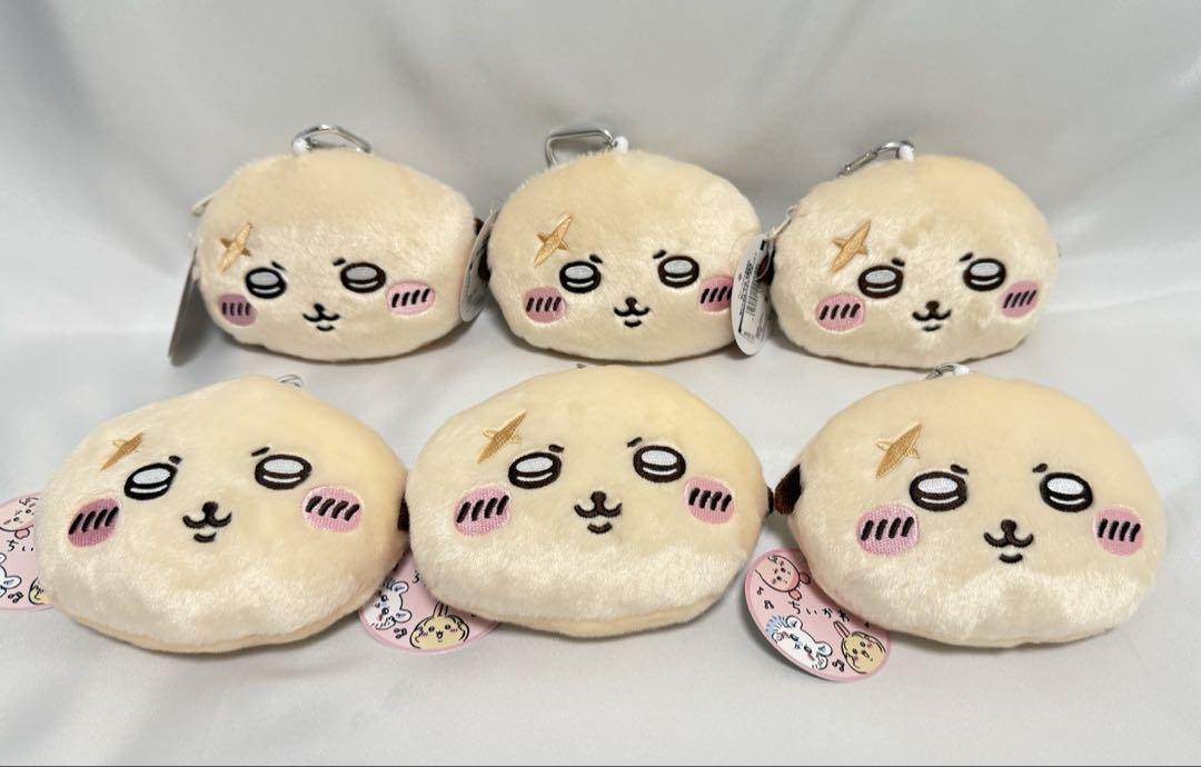 ちいかわ ぬいぐるみパスケースポーチ②全4種×6セット合計24個まとめ売り！