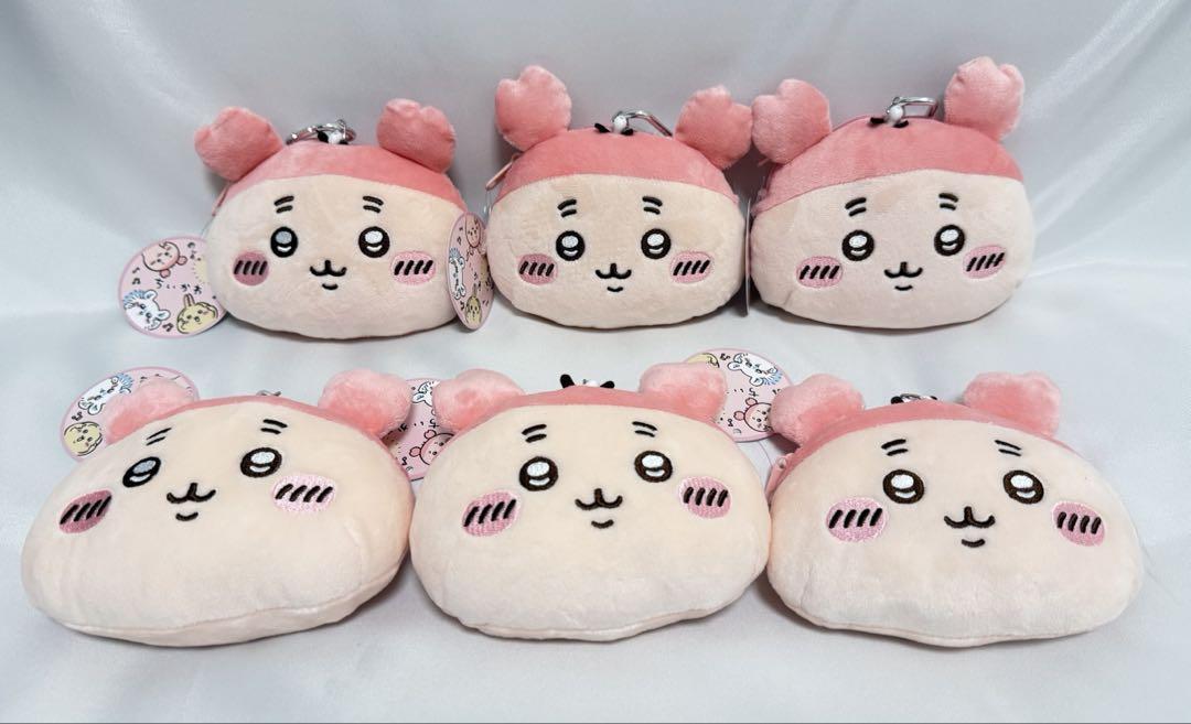 ちいかわ ぬいぐるみパスケースポーチ②全4種×6セット合計24個まとめ売り！