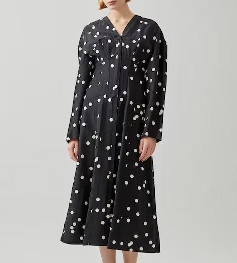 AKIRANAKA ErnaコルセットロングPO BK 1 ドット