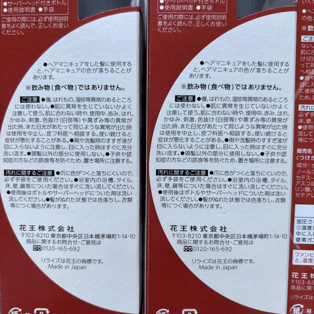 【新品】リライズ 白髪用髪色サーバー グレーアレンジ まとまり仕上げ 5本セット