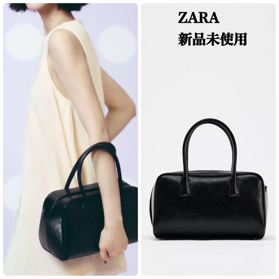完売品 ZARA スエードシティバッグ 新品タグ付き