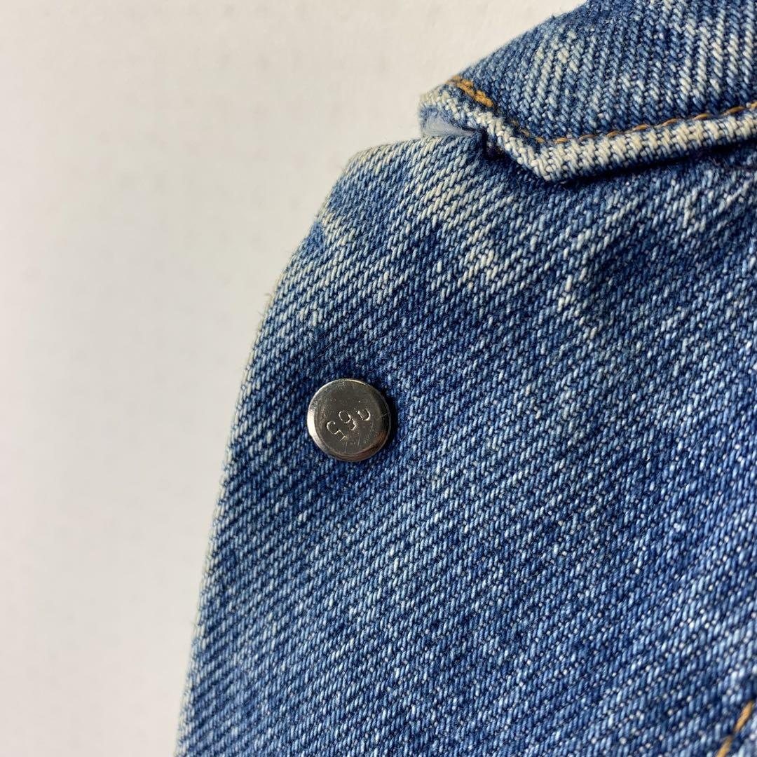 90s usa製 levi's denim jacket XL leather