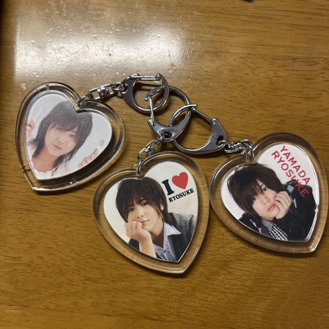 山田涼介 RED ノーマルフィギュア キーホルダー ソロコン ライブ