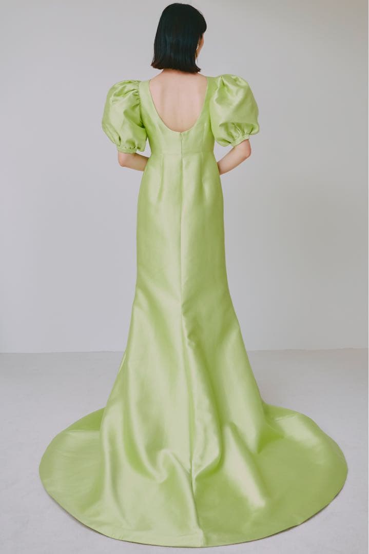 Malco No.2 カラードレス 結婚式 ウェディングドレス グリーン 7号 Malco No.2 カラードレス 結婚式 ウェディングドレス グリーン 7号