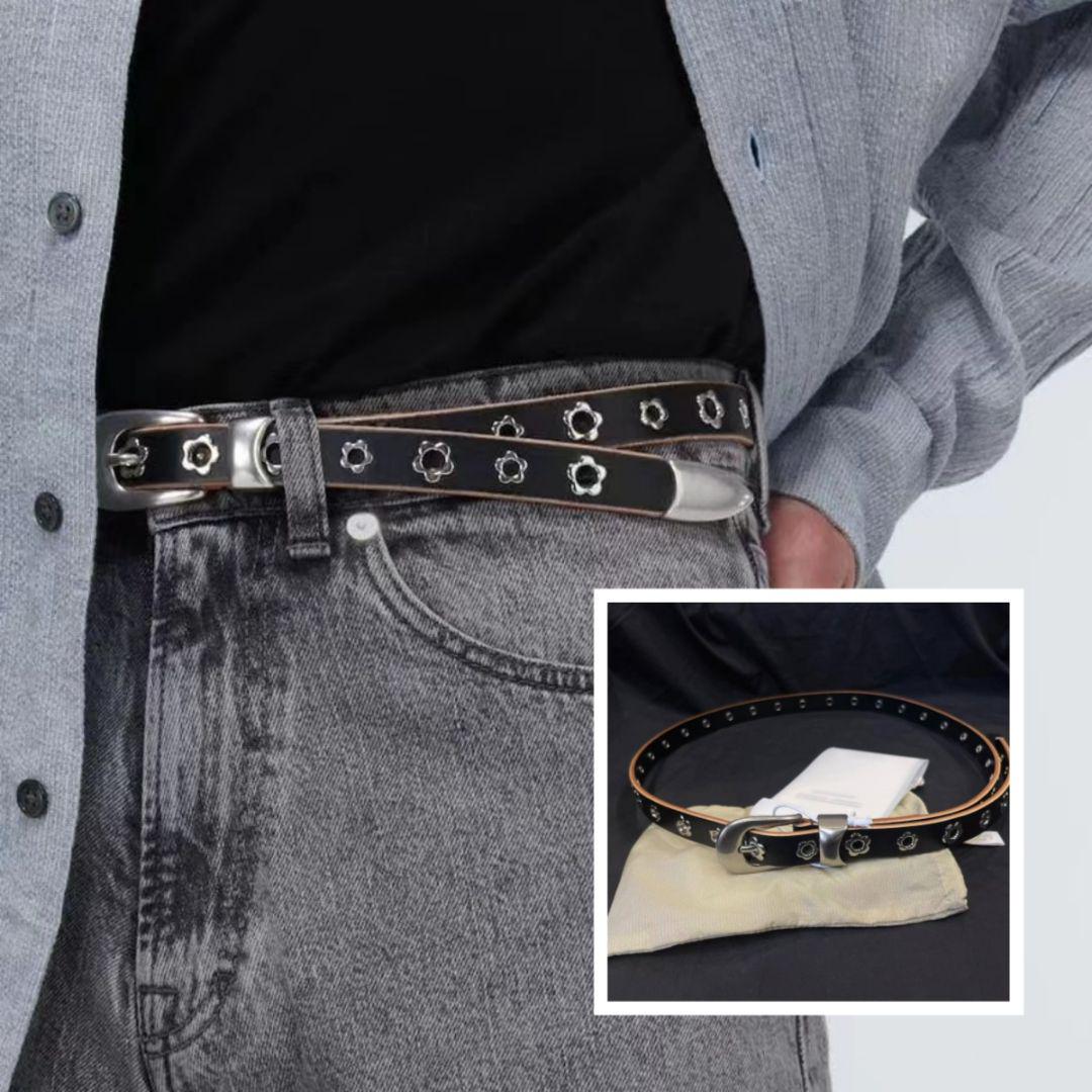 OUR LEGACY BELT LeatherBlack 90 サイズ ベルト