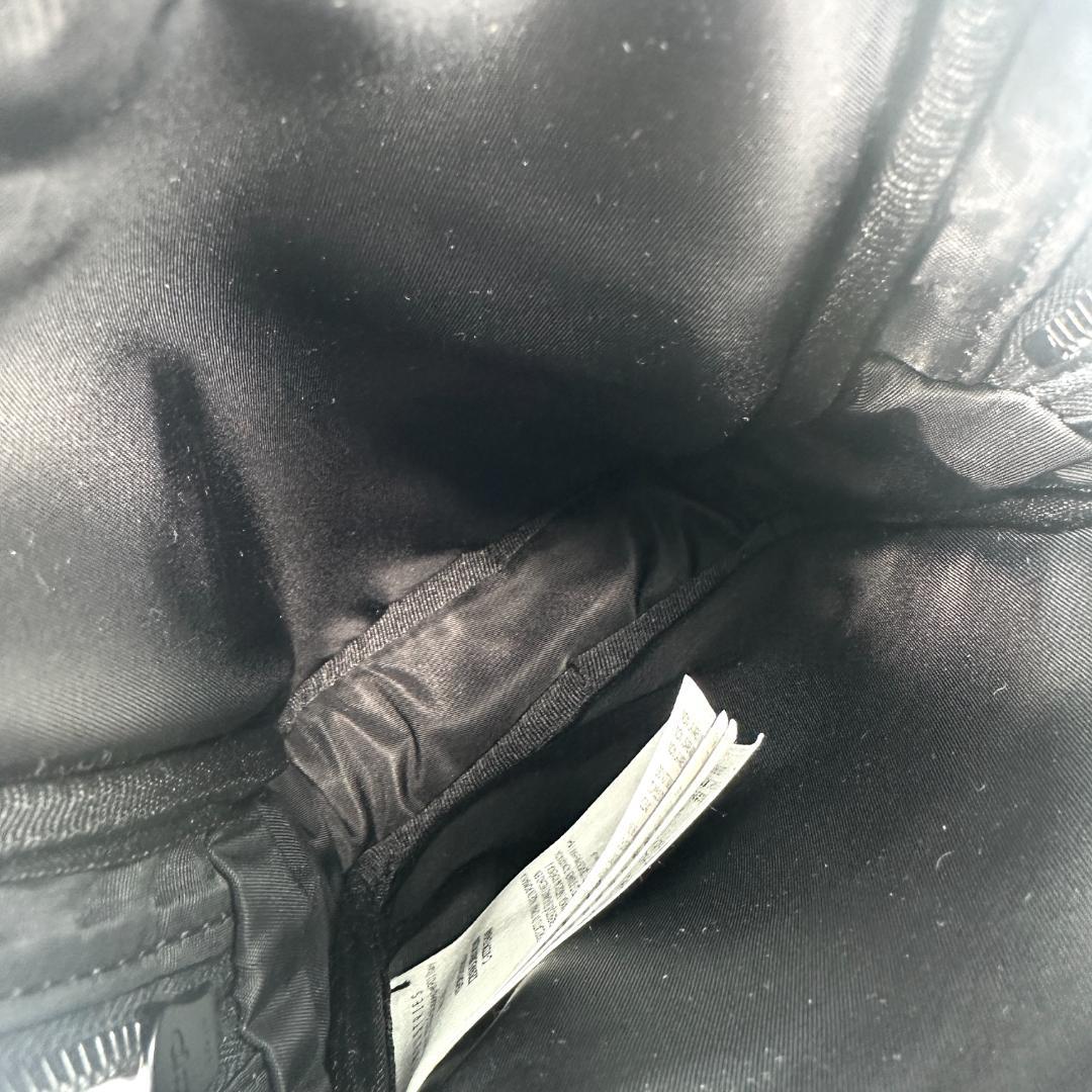 フランス購入 新品未使用品 MONCLER ショルダーバッグ 黒 ナイロン
