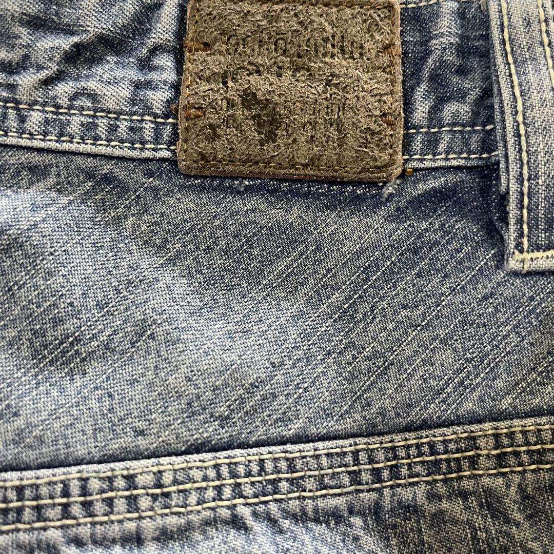 USA古着 ECKŌ UNLTD. デニムパンツ ワイド baggy B系 - メルカリ