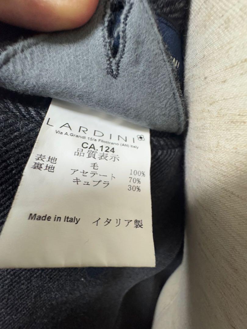 LARDINI ラルディーニ ダブルチェスターコート　46ハンガー付