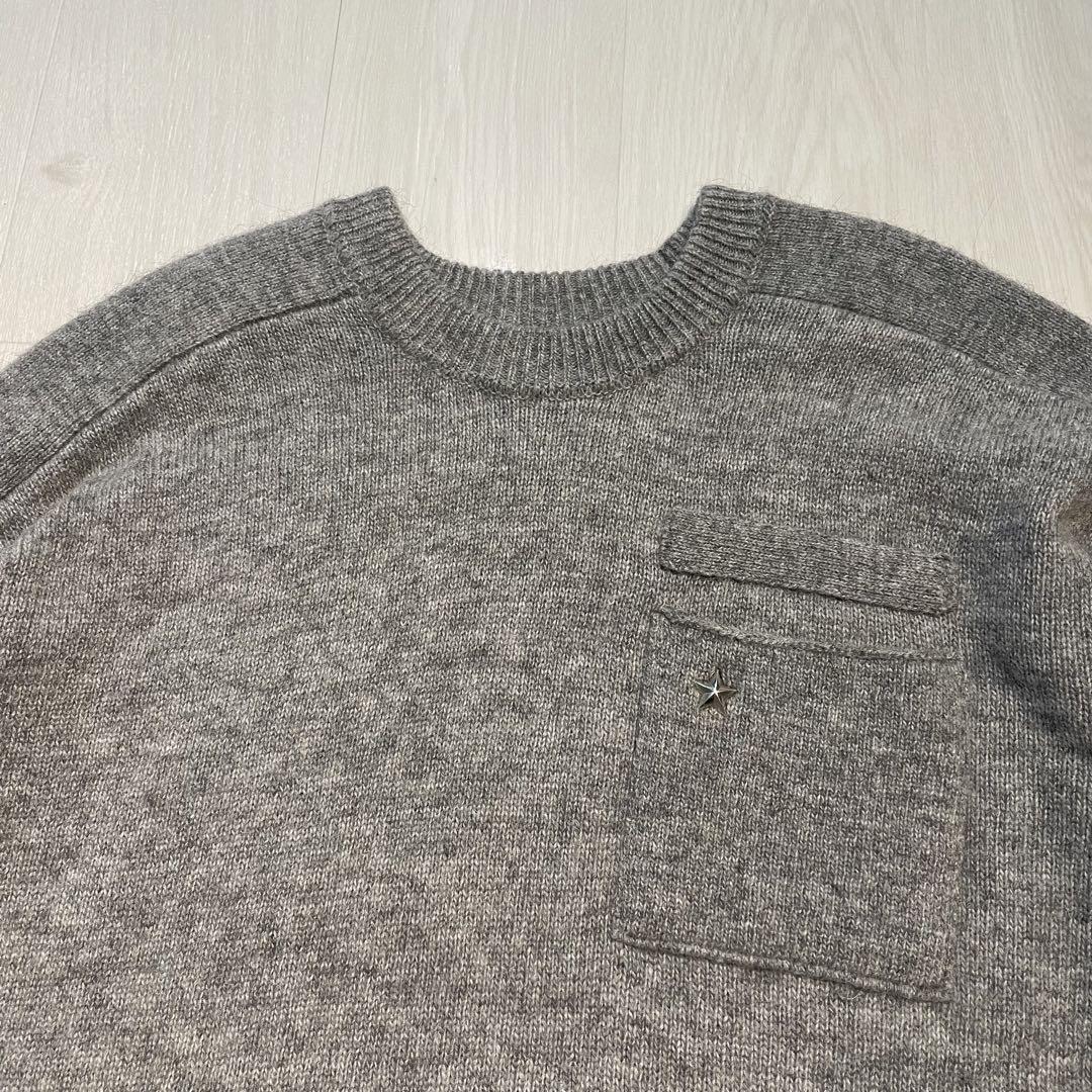 【Schott】ショット　グレーニット