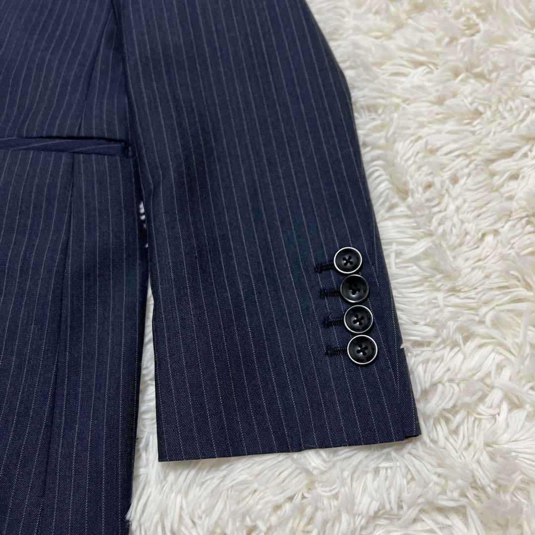 A6】スーツセレクト SUIT SELECT セットアップ スーツ ネイビー - メルカリ