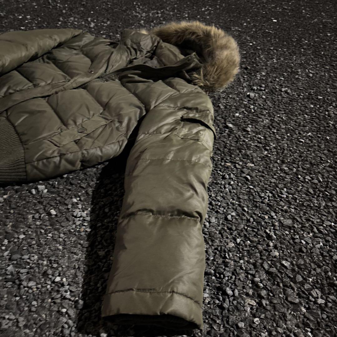 ジャケット・アウター 00s archive GAP realfur down jacket Y2K