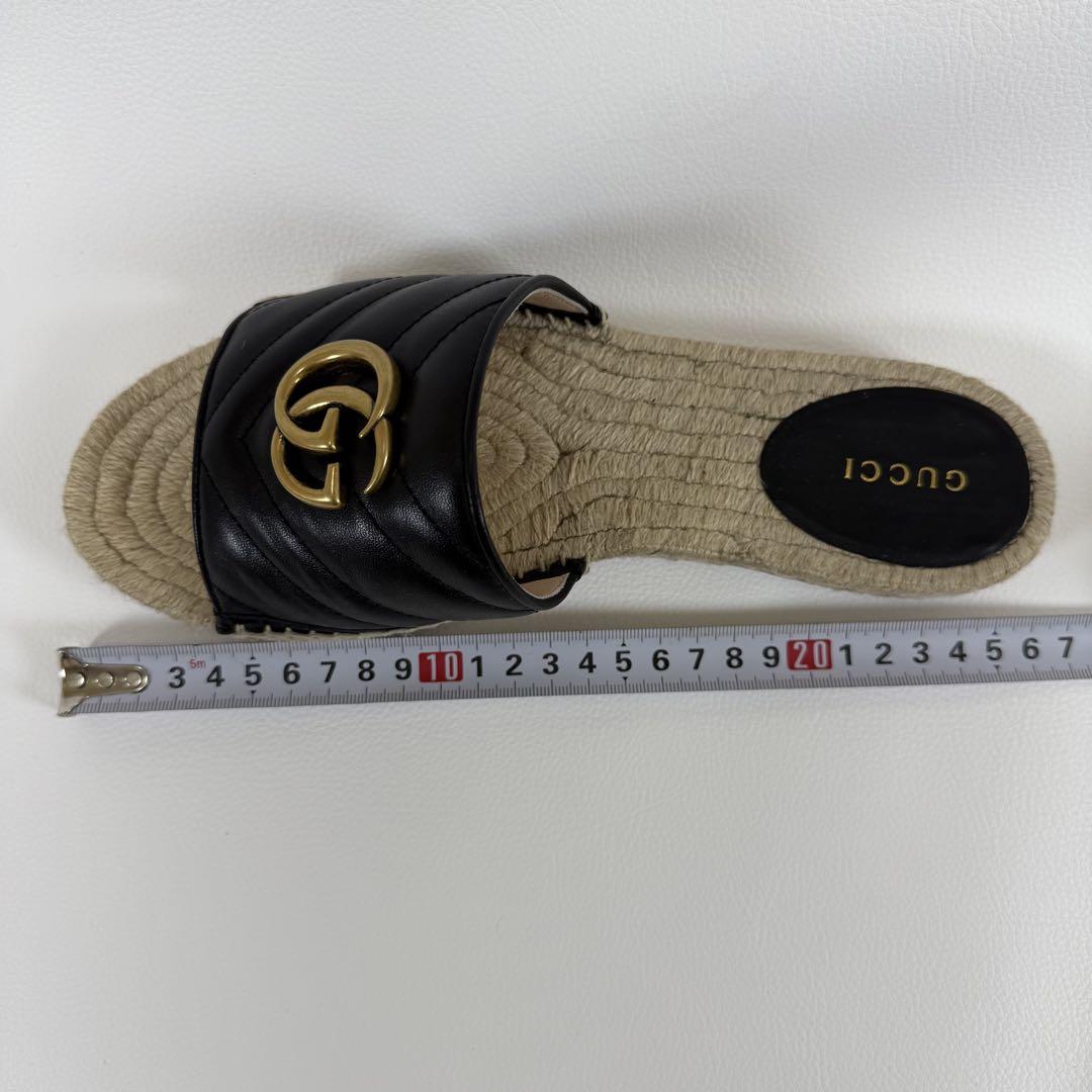 美品】グッチ エスパドリーユ サンダル マーモント
