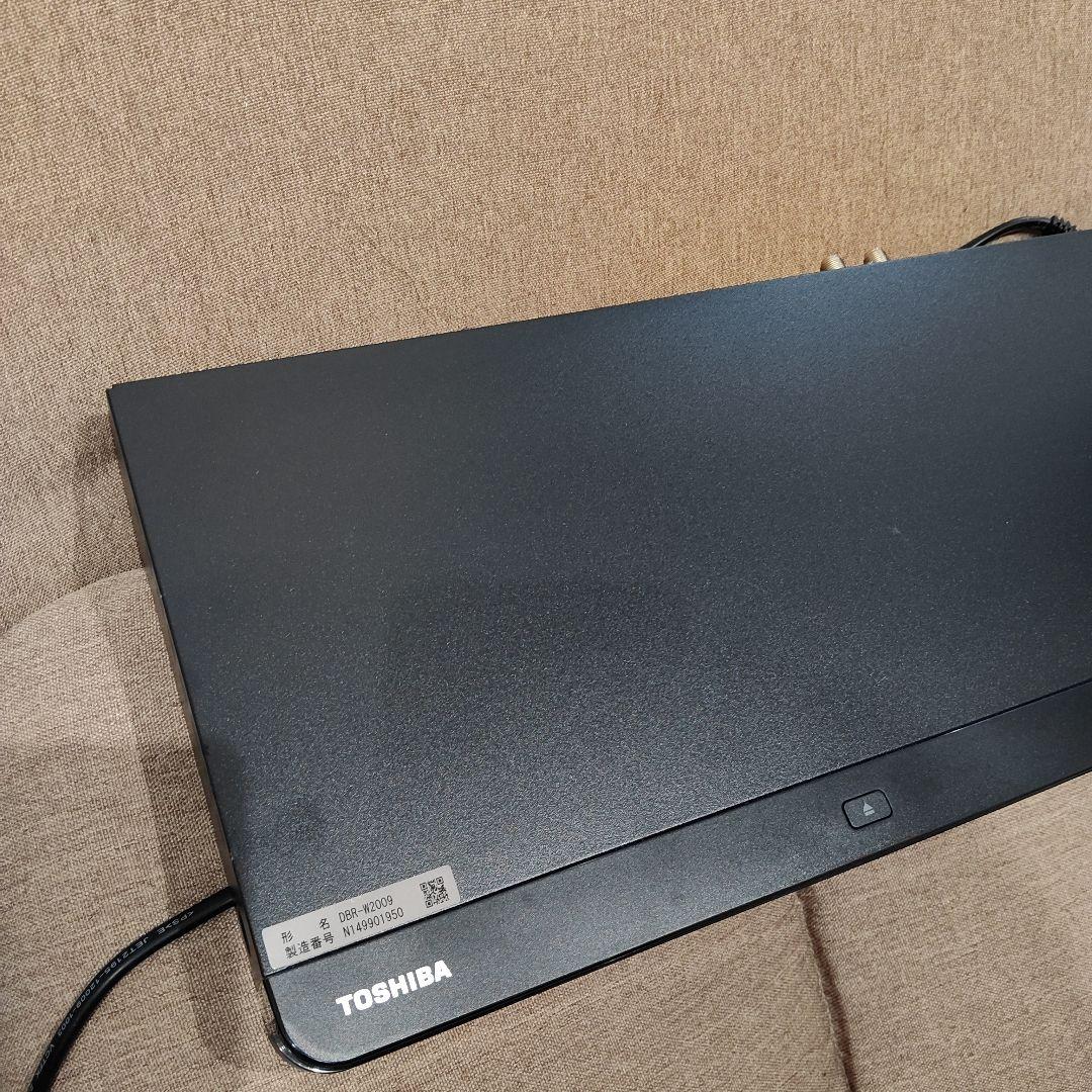 TOSHIBA 東芝 ブルーレイディスクレコーダー DBR-W2009 - メルカリ