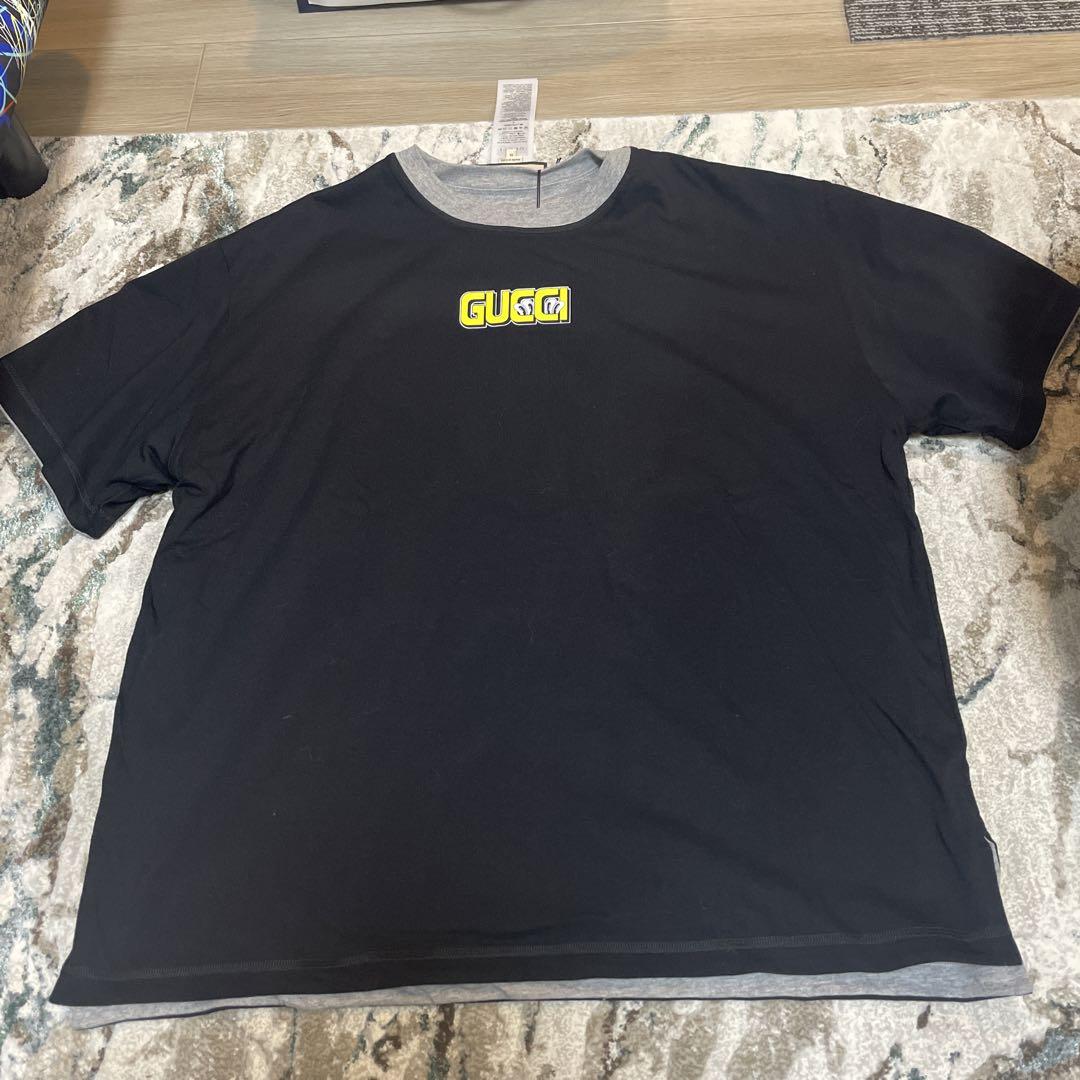 【新品未使用】GUCCI カラフルロゴ Tシャツ　782793 Mサイズ