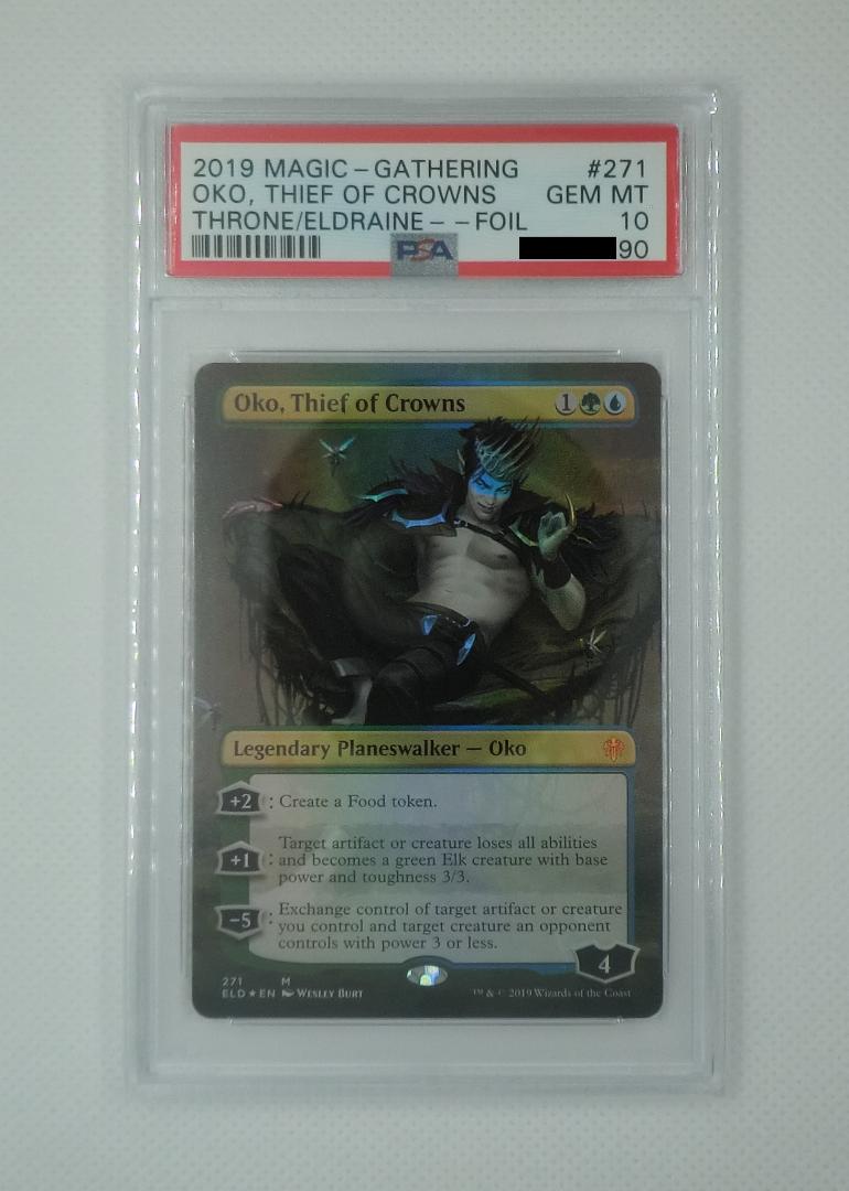 グレイ系定番 MTG 王冠泥棒、オーコ foil 日本語 PSA10 マジック:ザ お待たせ! PSA10 foil 日本語 王冠泥棒、オーコ MTG マジック:ザ・ギャザリング