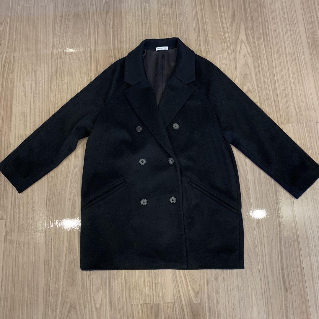Deuxieme Classe  ShortDouble コート(BK)