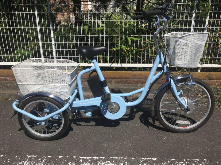ミムゴ アシらくチャーリー 電動アシスト三輪車