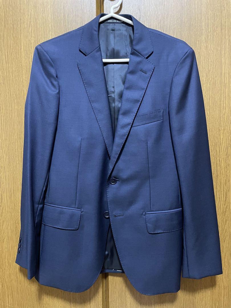 ユナイテッドアローズ　グリーンレーベル　ジャケット　スーツ　ネイビー