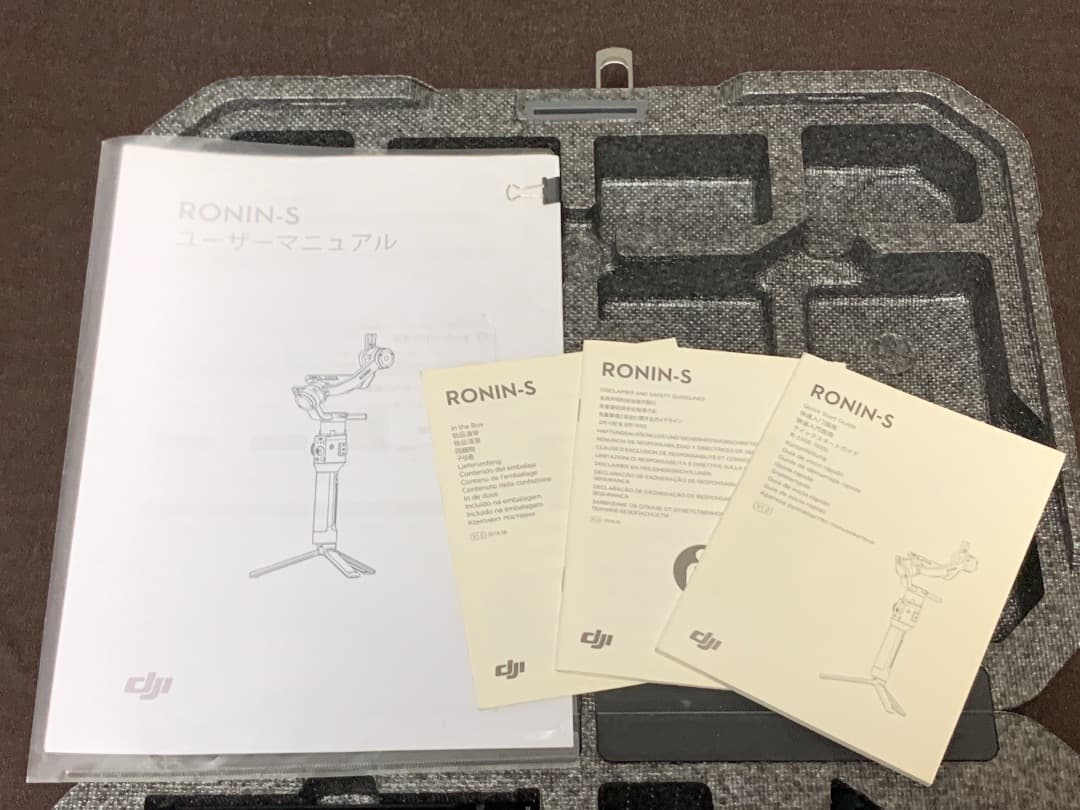 【再値下げ】DJI Ronin-S ジンバル スタビライザー【たぶん最安】