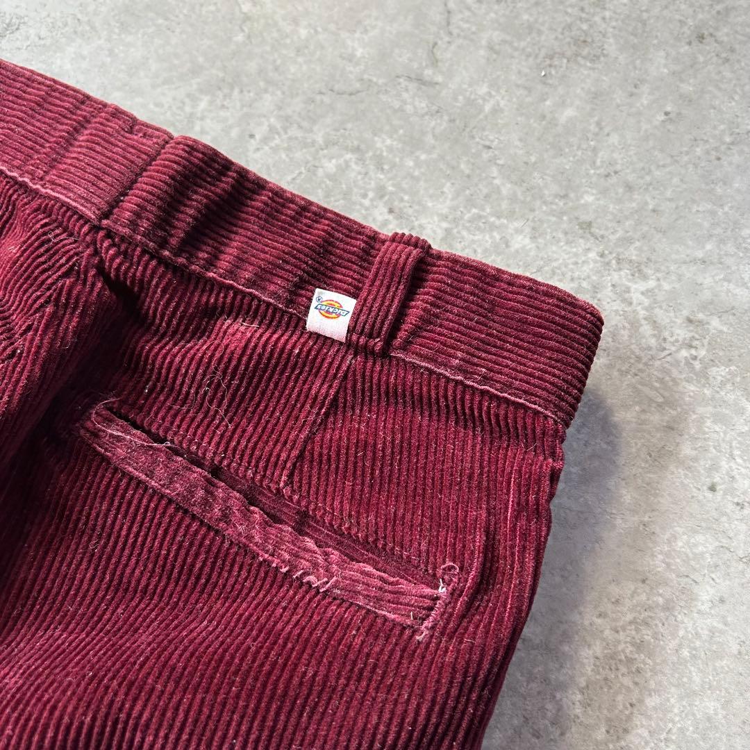dickies ファッション 80s ディッキーズ コーデュロイパンツ USA