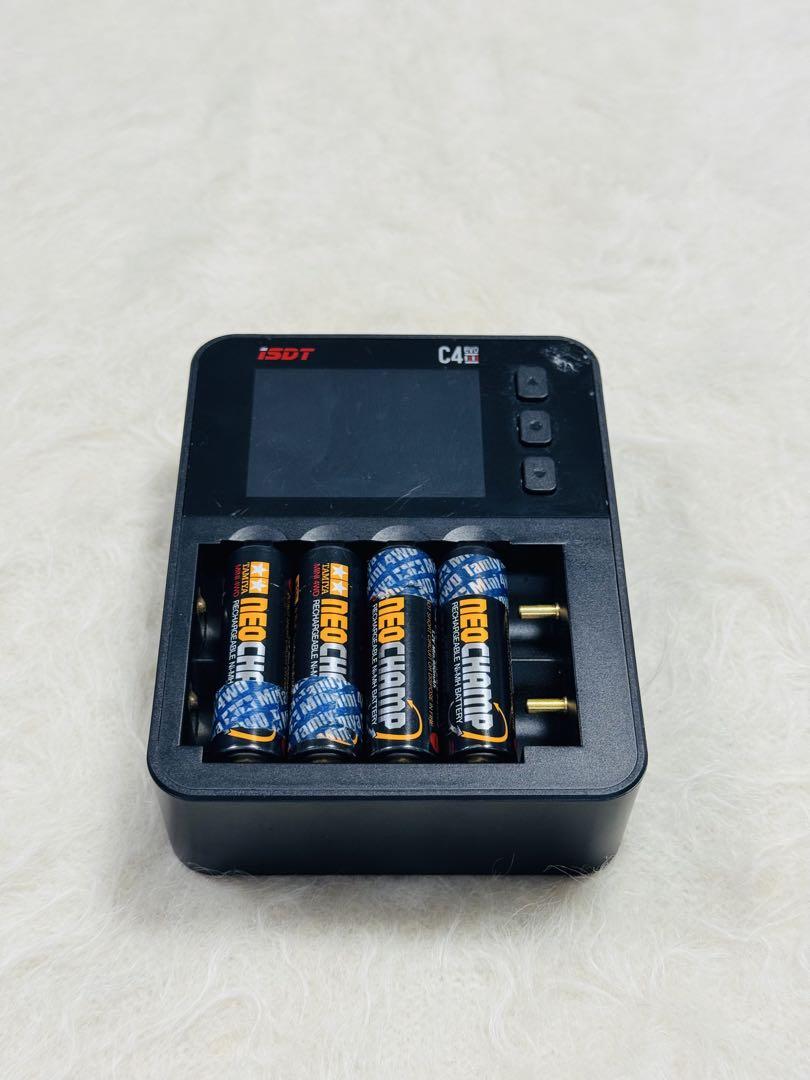ミニ四駆 充電器 isdt c4 evo 電池育成