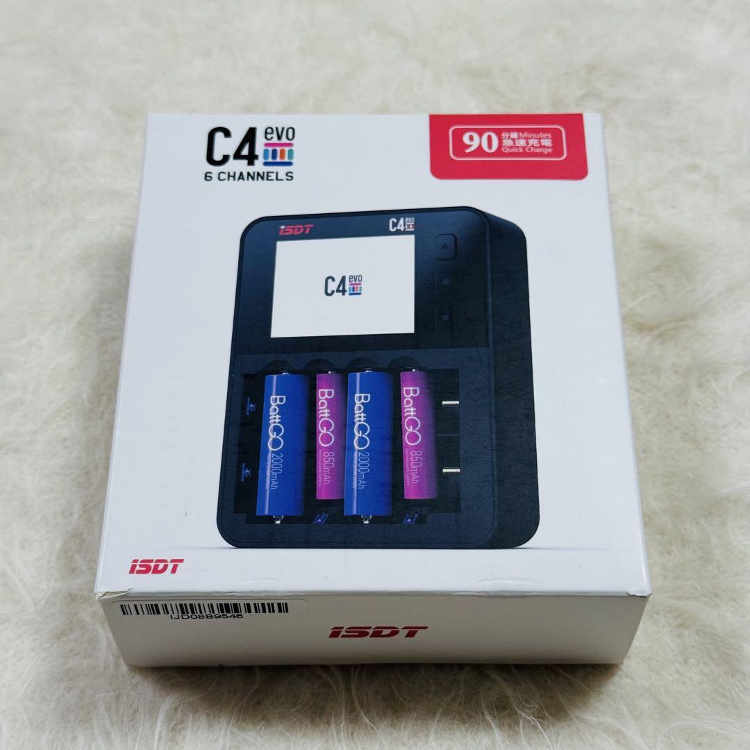 ミニ四駆 充電器 isdt c4 evo 電池育成
