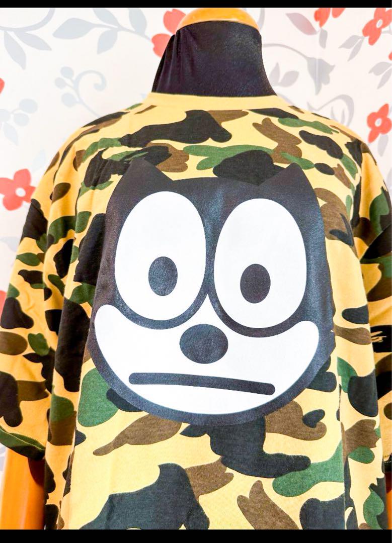 新品 フィリックス ザ キャット BAPE【特典】Tシャツ 限定 TEE コラボ 新品 フィリックス ザ キャット BAPE【特典】Tシャツ 限定 TEE
