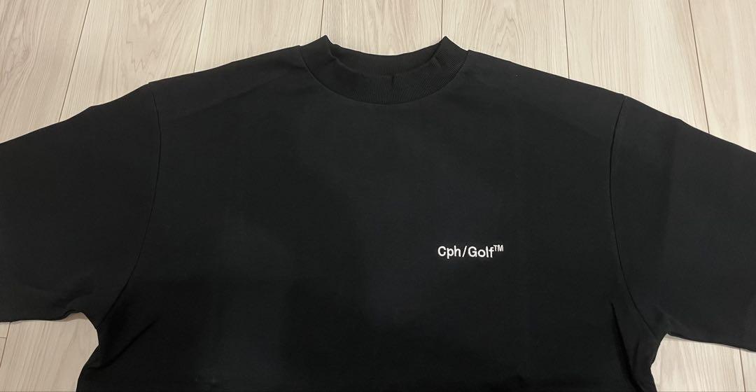 Cph Golf Logo Half Mock Neck Tee 【M】