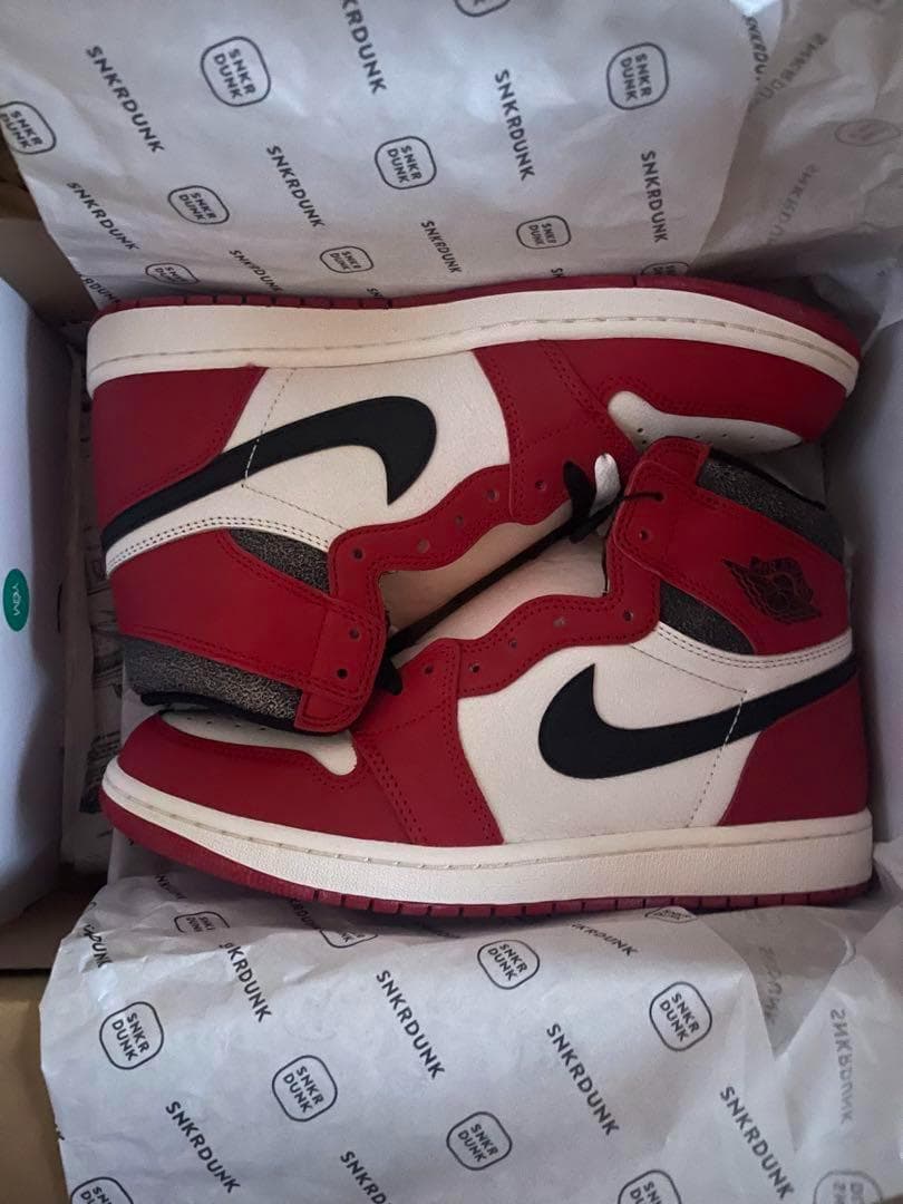 Nike Air Jordan 1 レッド/ホワイト/ブラック