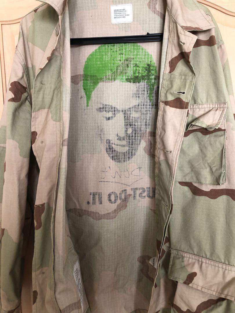デニスロッドマン　ミリタリージャケット Don't JUST DO IT.