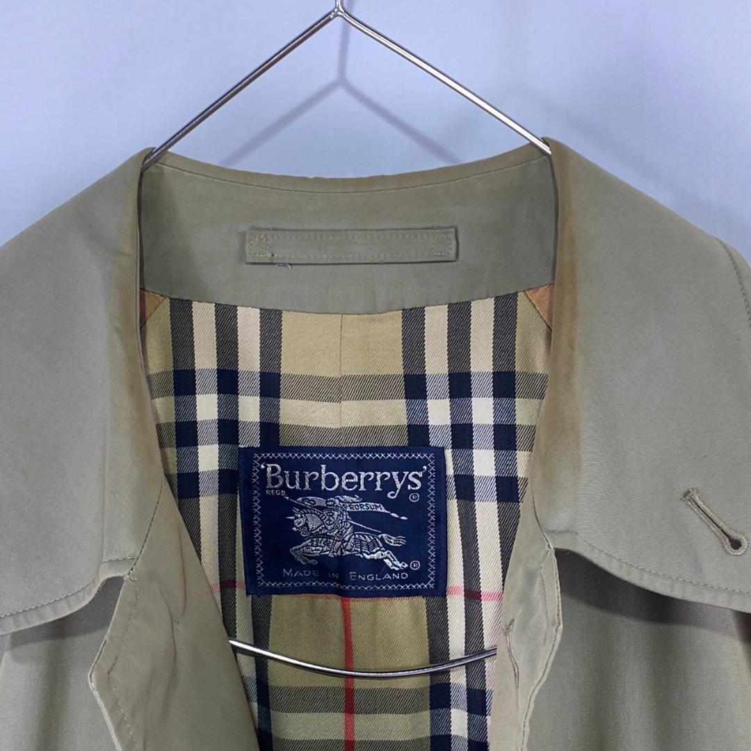 Burberrys バーバリーズ ステンカラーコート 英国製 古着 ヴィンテージ Burberrys バーバリーズ ステンカラーコート 英国製 古着 ヴィンテージ