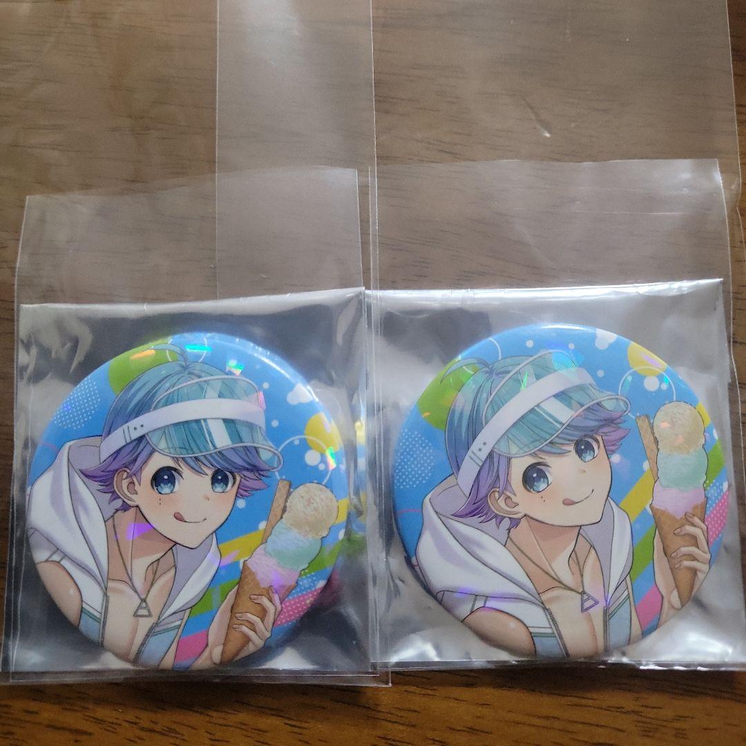 Amazon.co.jp: いれいす 缶バッジ よっ 夏大将 LOVE紫外線SD ほ