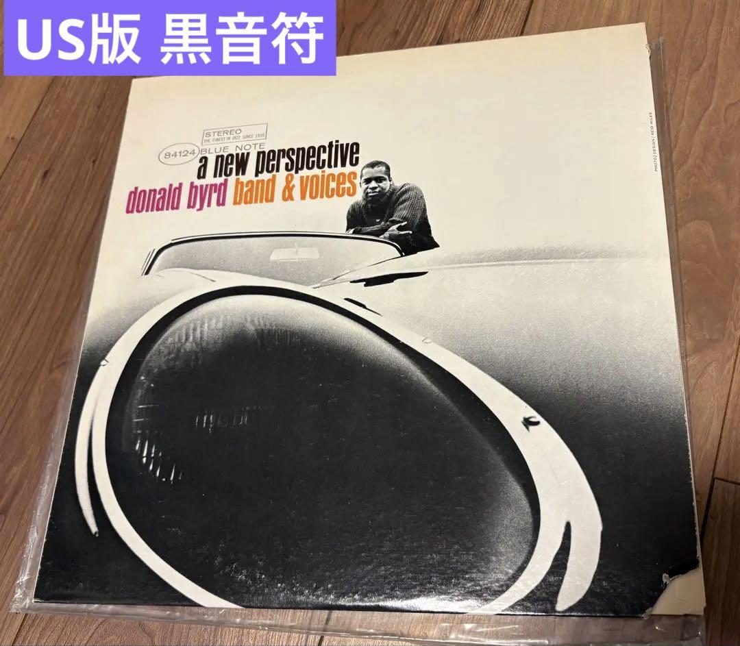 US版　黒音符　Donald Byrd A New Perspective