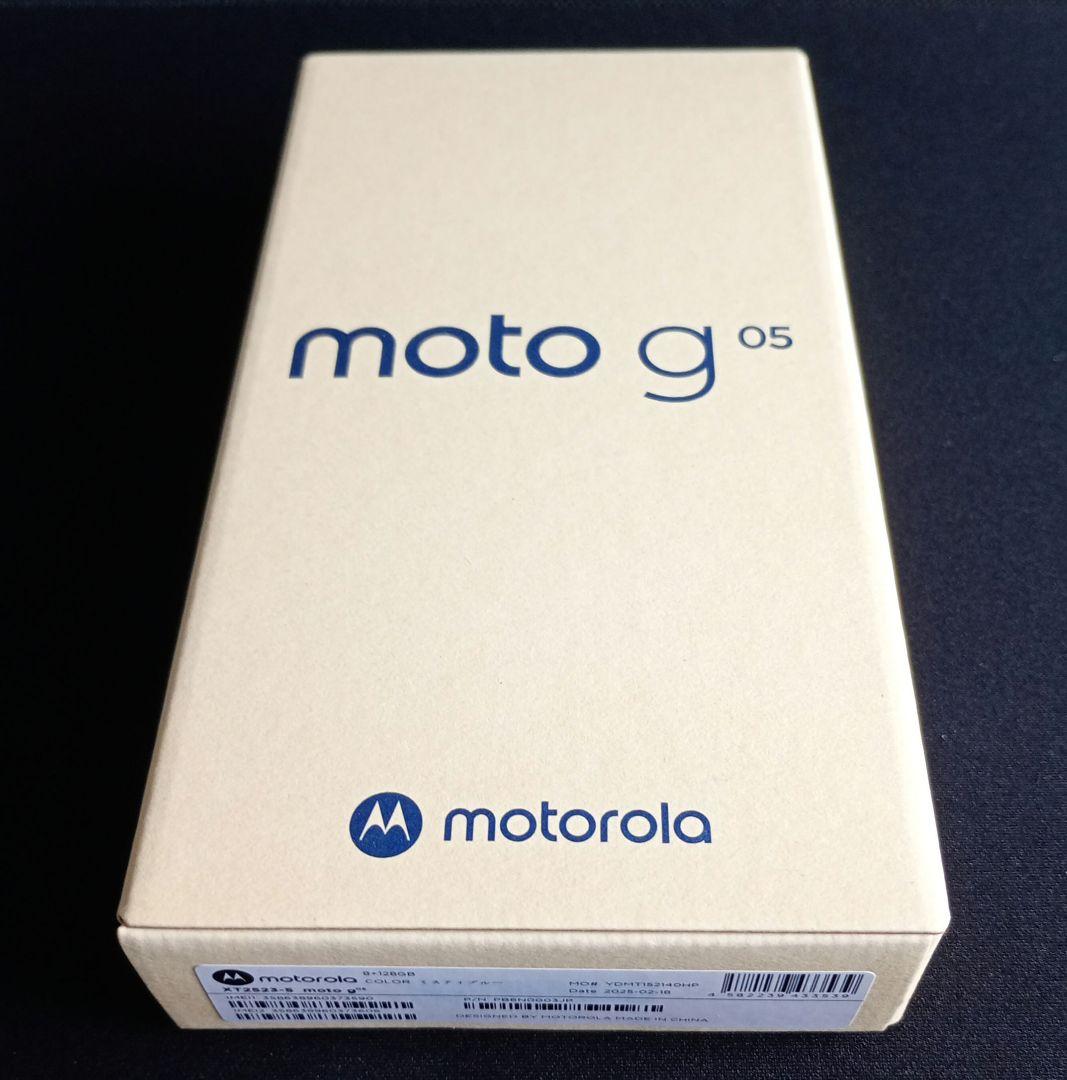 moto g 「新品 未開封品」 SIMフリー モトローラ g05 [8+128GB